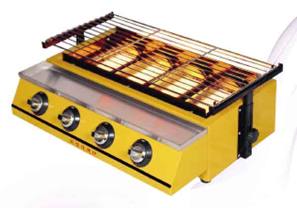 四頭燒烤爐